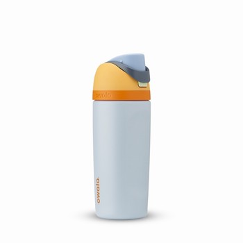 Owala 16oz FreeSip® Water Bottles Kids Grey | CANODL860